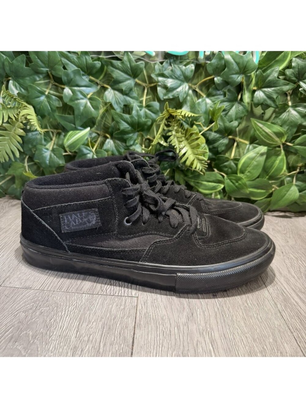 Vans Skate Half Cab Black White Size US 13 Men Sneaker